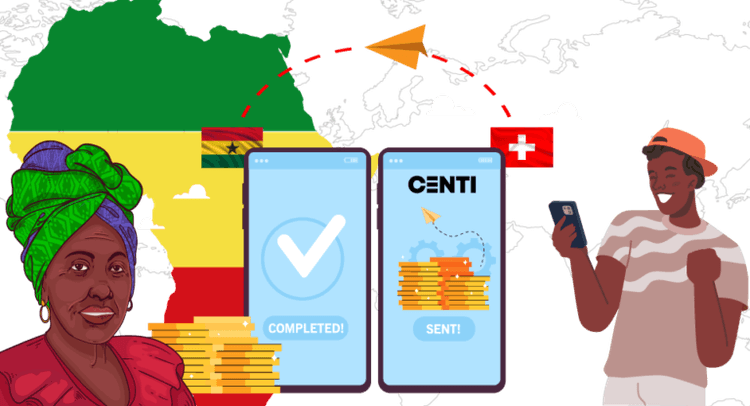 Envoyez et recevez de l'argent partout dans le monde - Transférez de l'argent instantanément vers n'importe quel pays avec seulement votre numéro de téléphone et des frais réduits