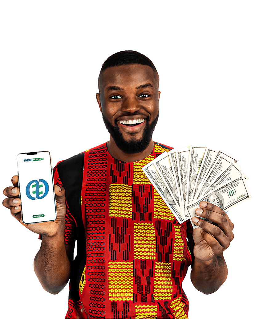 KoriWallet - Portefeuille numérique moderne pour l'Afrique